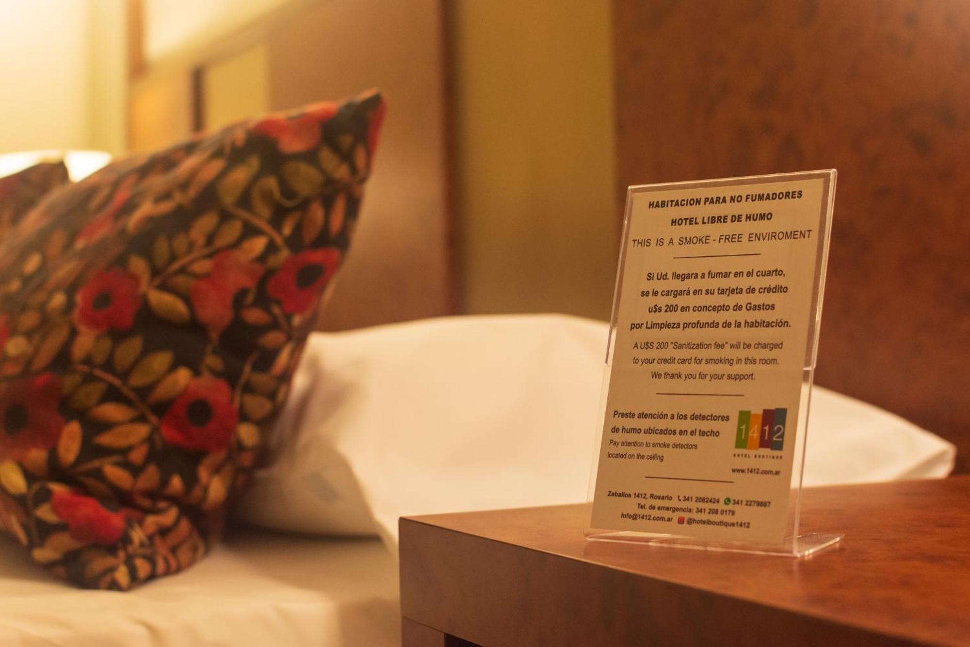 1412 Hotel Boutique Rosario Esterno foto